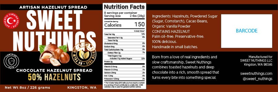 Chocolate Hazelnut Spread